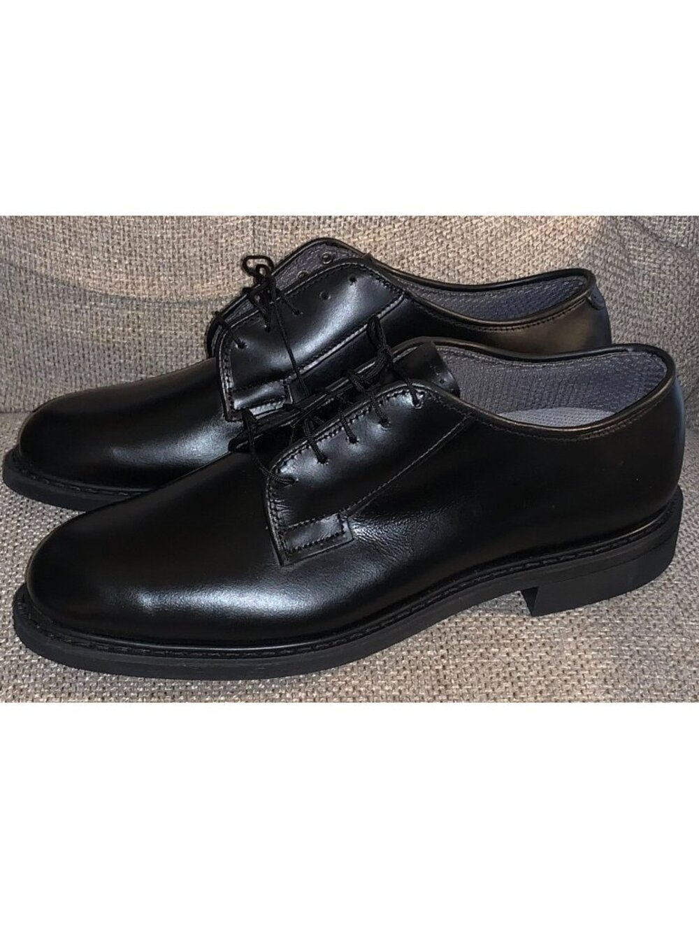CAPPS Men’s Size 9D Airlite Uniform Black Dress Oxford Shoes 90258 Vibram USA